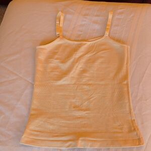 Shapermint Cream Fitted Scoop Neck Camisole